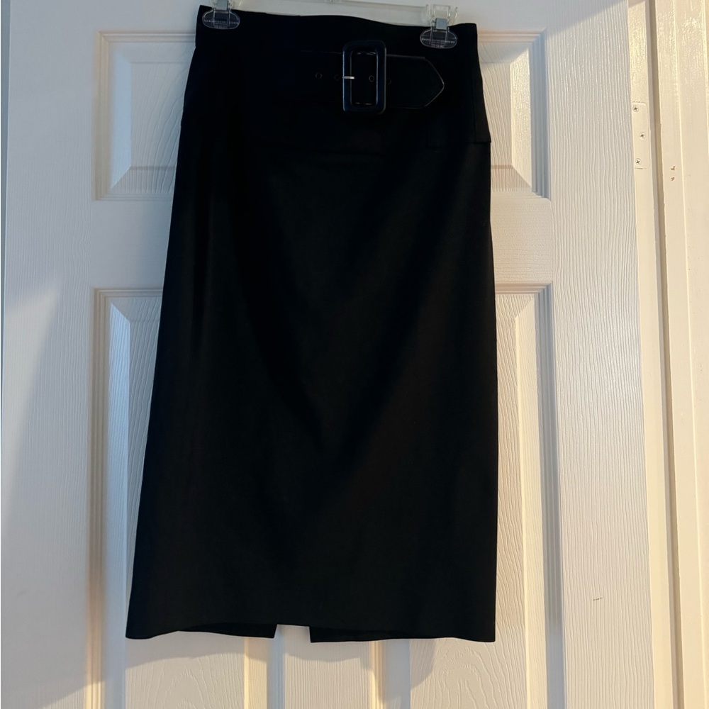 Bebe black pencil skirt